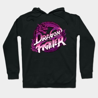 Dragon Fighter (Purple Fire) Hoodie